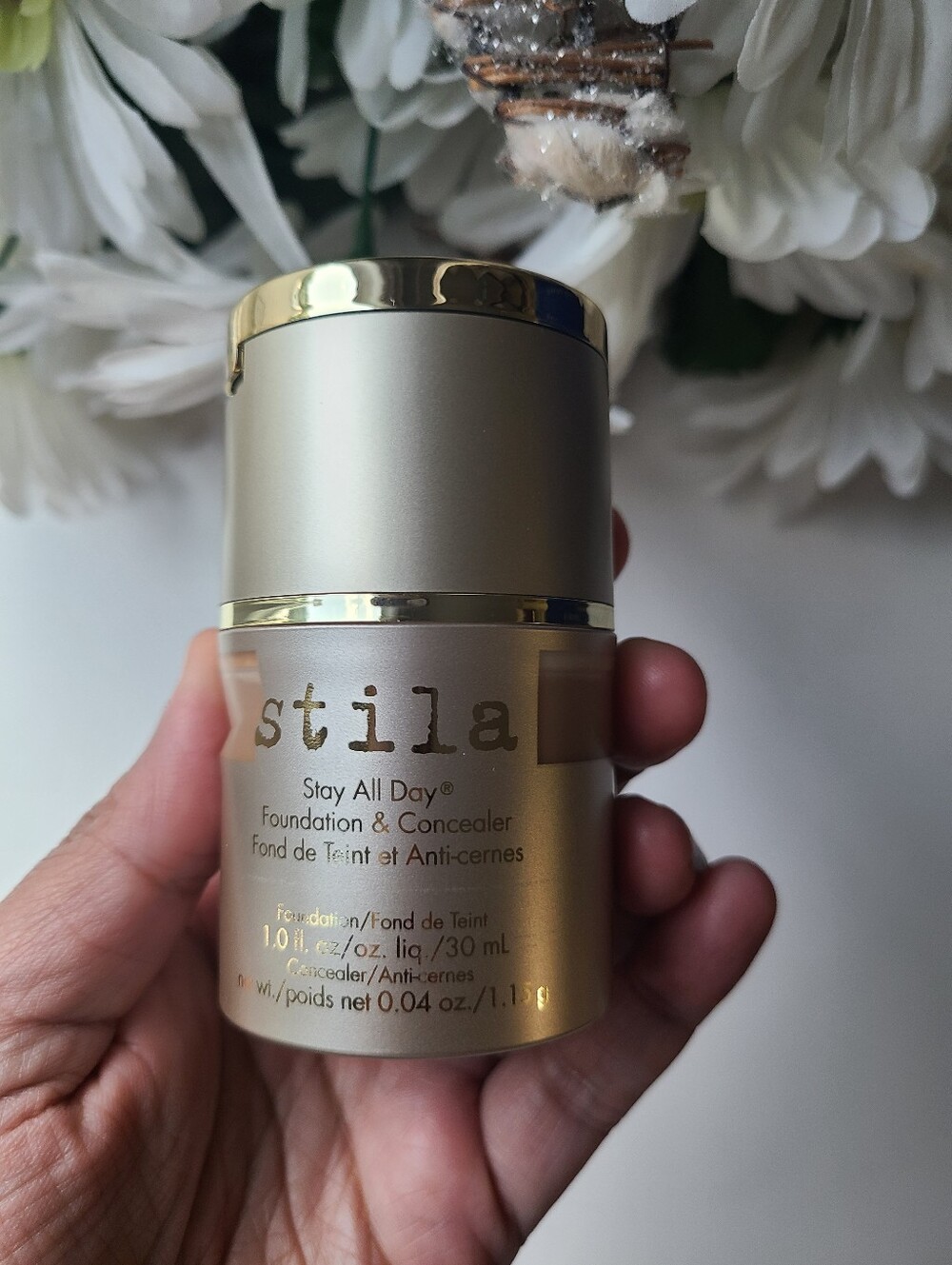 New Stila Stay All Day Foundation & Concealer Stick — Shade Caramel 12